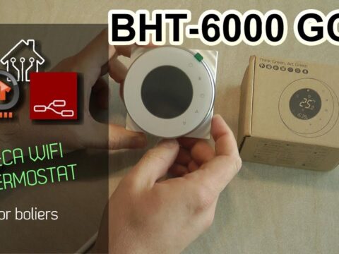 Moes Bht-002 Series Wifi Termostato Manual Español