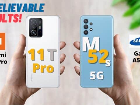 Samsung A52S 5G Vs Xiaomi 11T Pro
